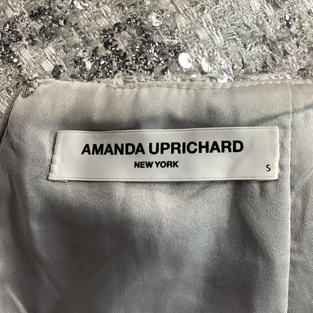 Amanda Uprichard Sequin Stellar Dale Mini Skirt Size S - Picture 4 of 4